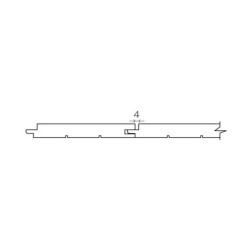 Latte mur/plafond STS 15x140mm THERMO TREMBLE