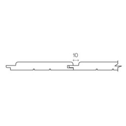 Latte mur/plafond STP 15x90mm TREMBLE