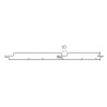 Latte mur/plafond STP 15x90mm TREMBLE