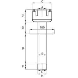 traversée de paroi inox pour bassin liner