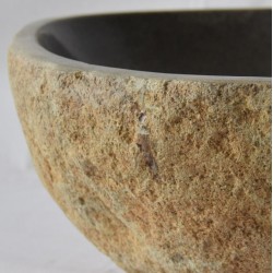 Vasque à poser en pierre de Rivière