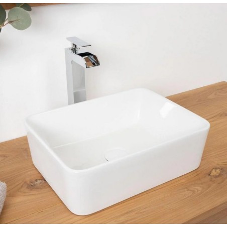 Vasque en céramique rectangulaire 40cm