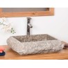 Vasque en marbre gris