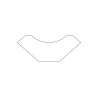 Baguette finition sauna Curve