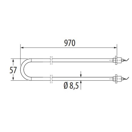 Résistance pour poêle EOS Invisio XL 9 / 12kw