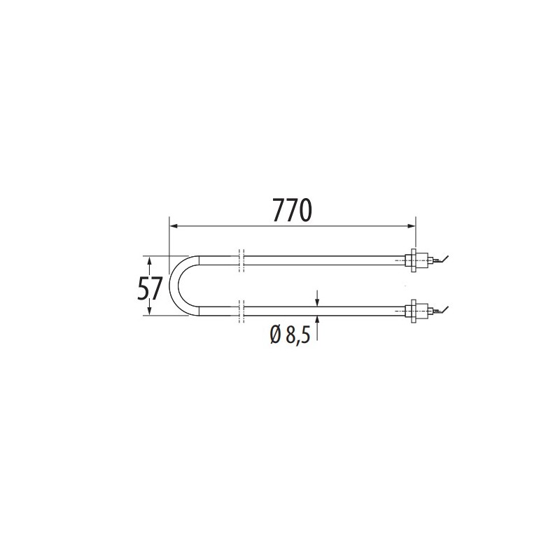 Résistance pour pôele EOS 46.U compact