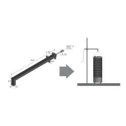 Diffuseur d'eau  pour poêle