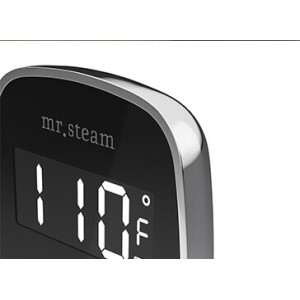 Commande TempoFlex Mr Steam - Face Noire, enjoliver Chrome