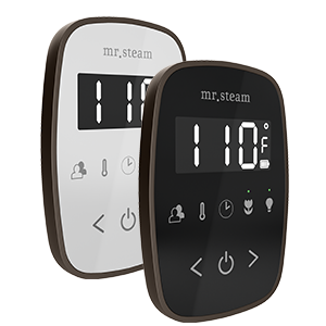 Commande Tempoflex Noire Design + buse vapeur Mr.Steam