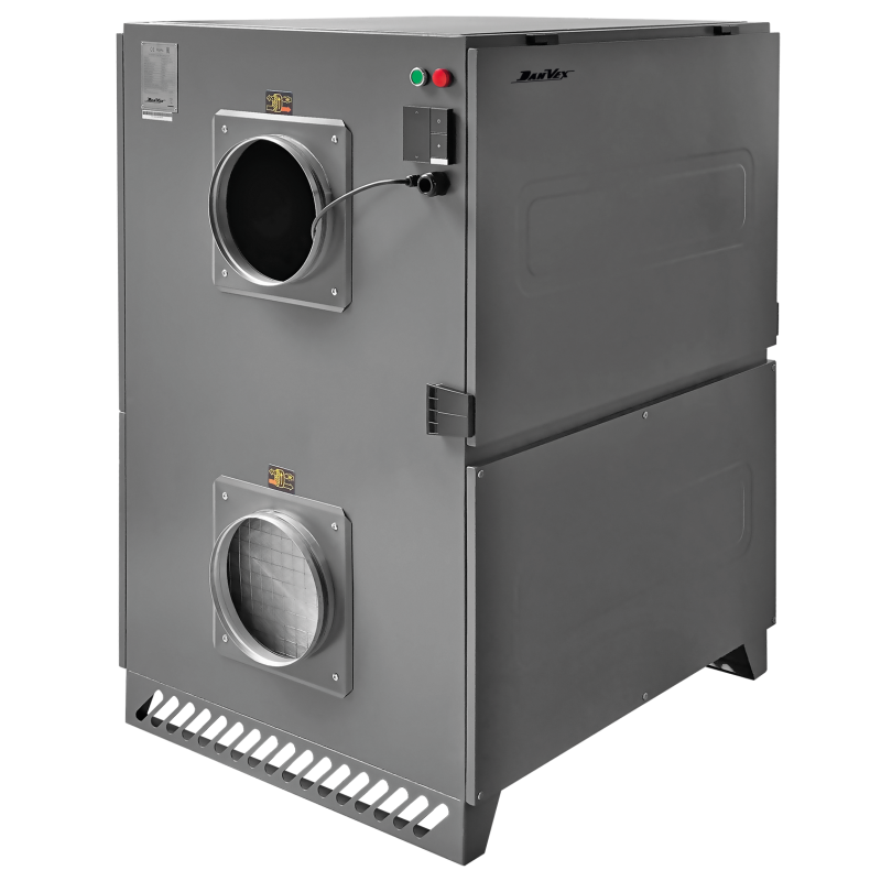 Déshumidificateur DANVEX par adsorption série AD Industrial, AD-800 , AD-1500 et AD-3000