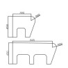 banquette double PS01D