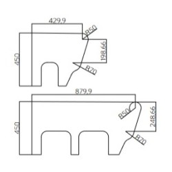 Banquette double PS02D