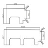 Banquette double PS04