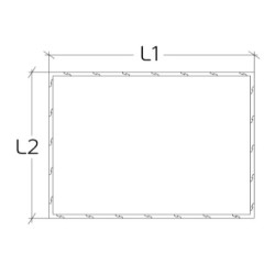 Murs pour cabine hammam 50mm