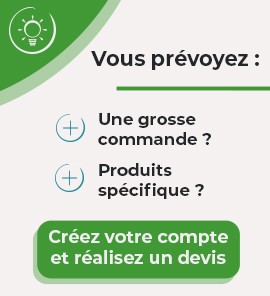 Créez votre compte et réalisez un devis